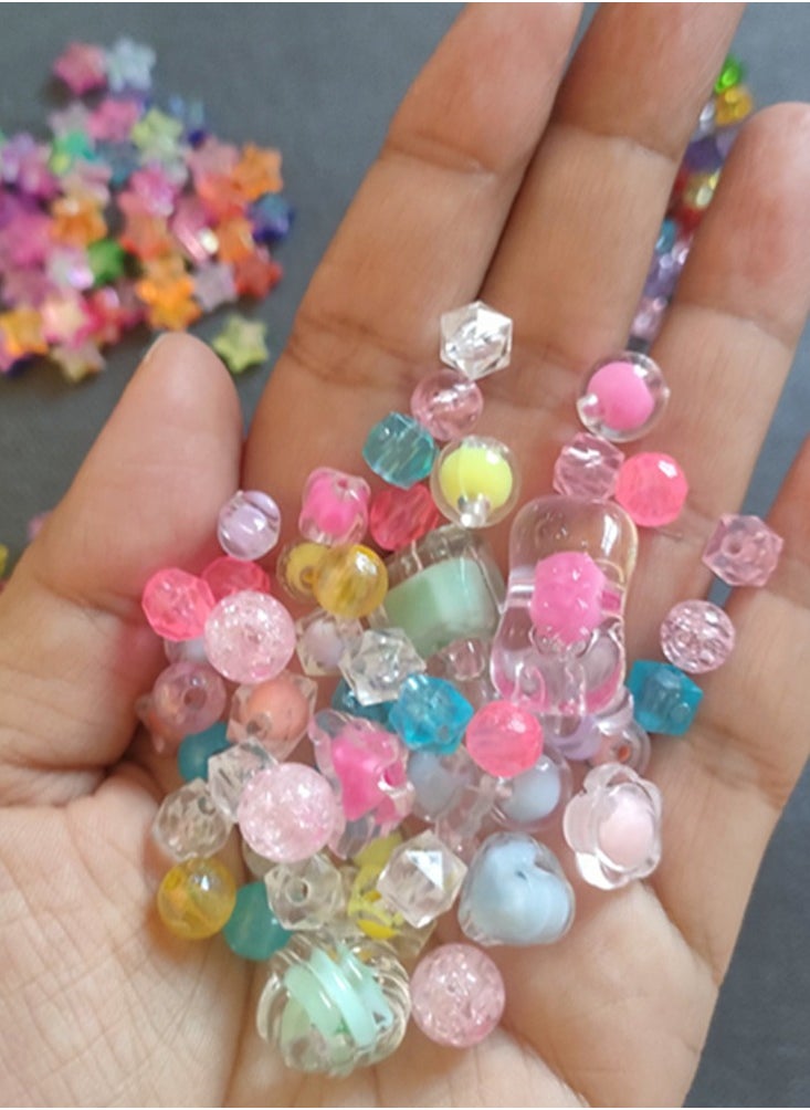 188PCS الخرز لسحر سوار صنع كيت في سن المراهقة فتاة هدايا مجوهرات صنع كيت فتاة اللعب لوازم الفن الحرف اليدوية - pzsku/Z24769DEC2994BA1472CAZ/45/_/1734323229/0958e588-49bb-4352-a93f-fe51e6236d71