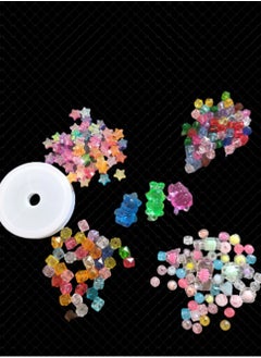 Generic 188PCS Beads For Charm Bracelet Making Kit Teen Girl Gifts Jewelry Making Kit Girl Toys Art Supplies Crafts  - Image 1