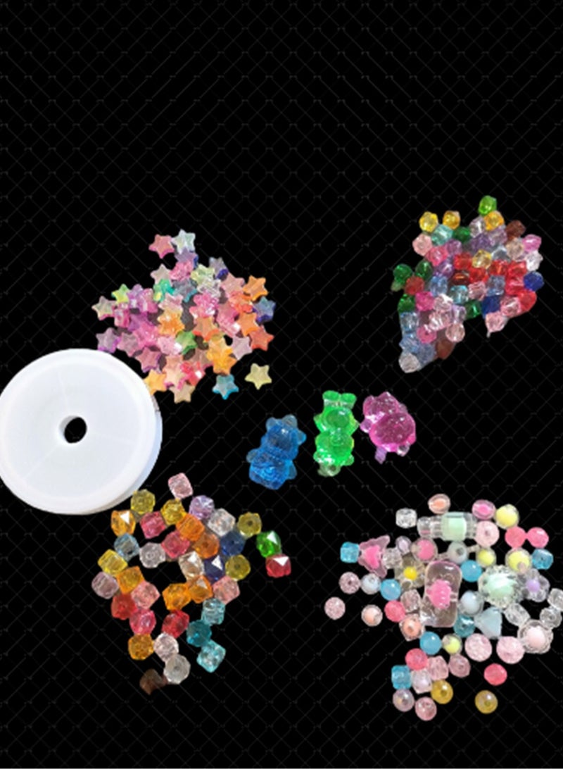 188PCS Beads For Charm Bracelet Making Kit Teen Girl Gifts Jewelry Making Kit Girl Toys Art Supplies Crafts - Image 1