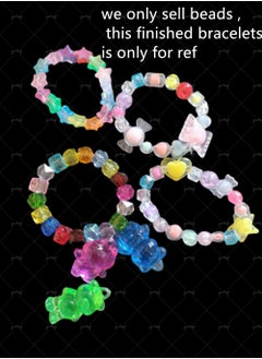 Generic 188PCS Beads For Charm Bracelet Making Kit Teen Girl Gifts Jewelry Making Kit Girl Toys Art Supplies Crafts  - Image 3