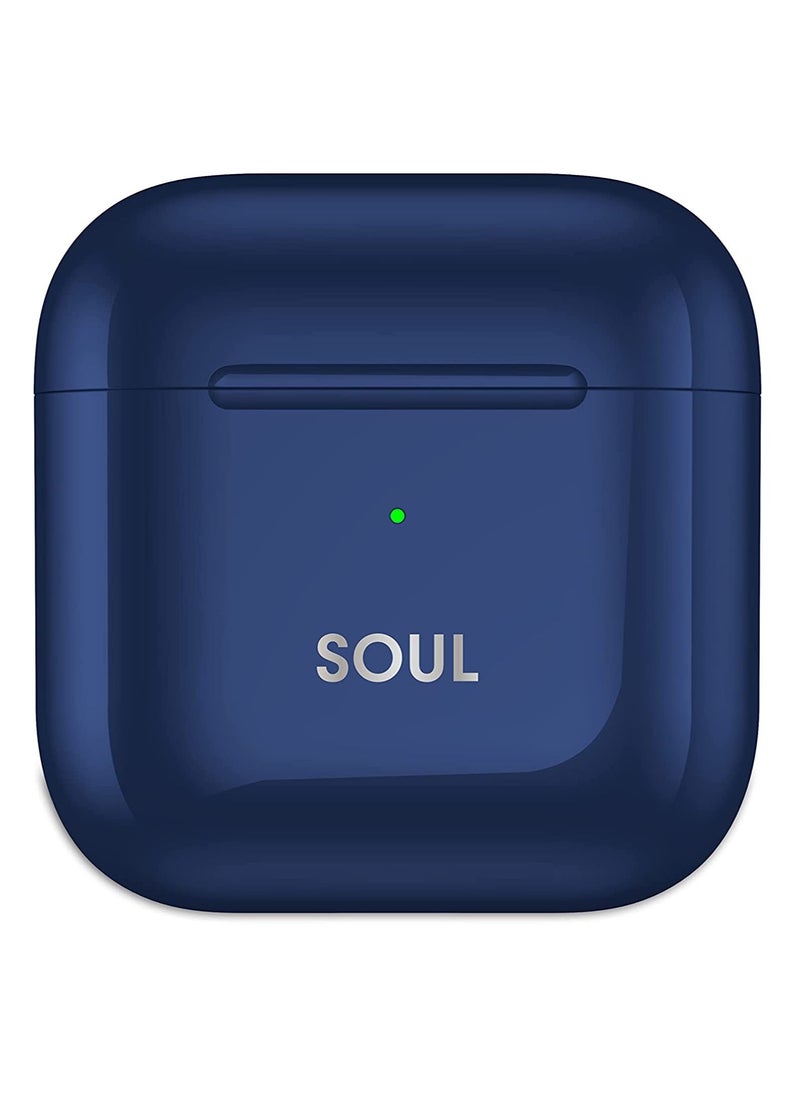 Xcell Xcell SouL 11 Small Size Ear Buds, with 5hrs play & talk tiem & 100 hrs standby, compatible with most Android/iOS/Harmony OS devices (Blue)  - Image 2