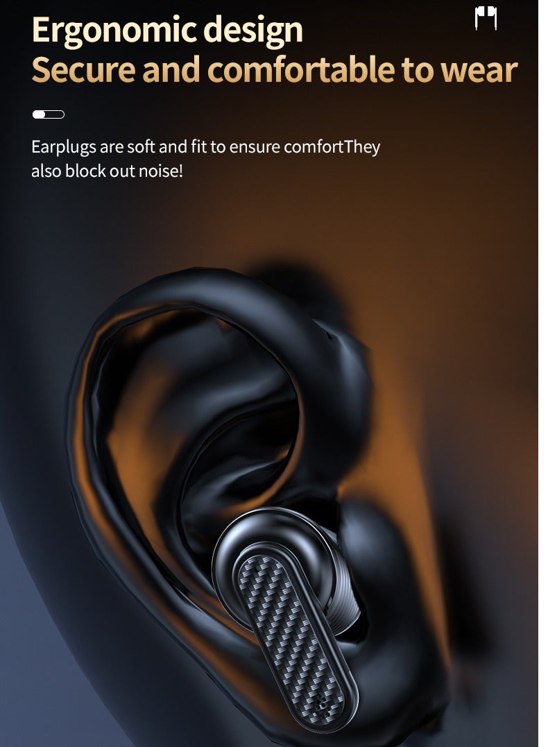 TWS Wireless Earphones Headset - LED Display, Touch Control, In-Ear Design - Perfect for Sports  Gaming