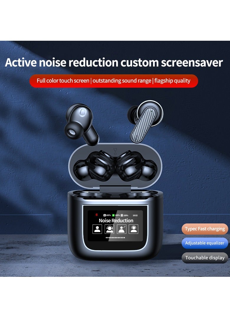 TWS Wireless Earphones Headset - LED Display, Touch Control, In-Ear Design - Perfect for Sports  Gaming