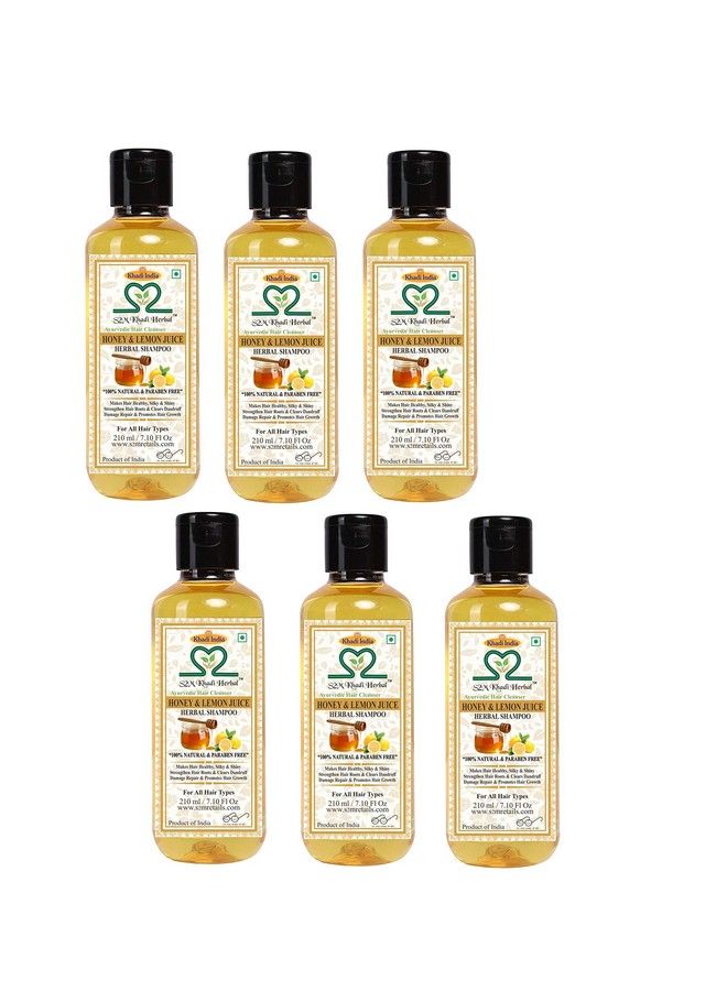 S2M KHADI HERBAL Honey & Lemon Juice Shampoo 1260Ml - Image 2