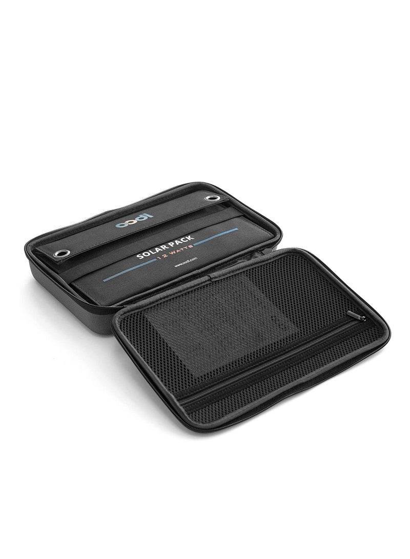 أودي OODI 12W 10000mAh 3.75V بطارية مدمجة المحمولة شاحن للطاقة الشمسية متعدد الوظائف - Image 2