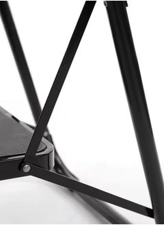 Cady One Portable folding 2 step ladder with extra wide anti-slip heavy duty steel pedal with hand grip  - Image 4