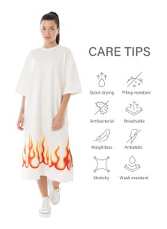 Bernessi 2025 Simple Casual Dress NAR for Women S/M L/XL Sizes, Everyday Summer Stylish Ladies Dress with Sleeves for Mix Style Home Party Walk Beach  - Image 5