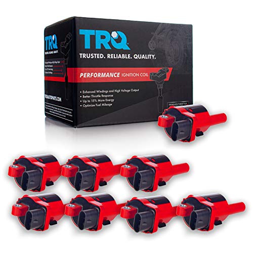 TRQ Ignition Coil Set Compatible with 15-22 Cadillac 14-22 Chevrolet GMC 20-22 Isuzu - Image 2