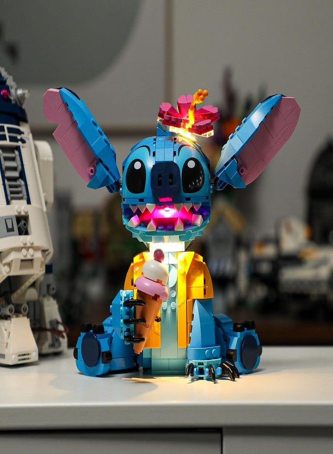 BRIKSMAX Led Lighting Kit for Lego-43249 Stitch - Compatible with Lego Disney Building Set- Not Include Lego Set - Image 2