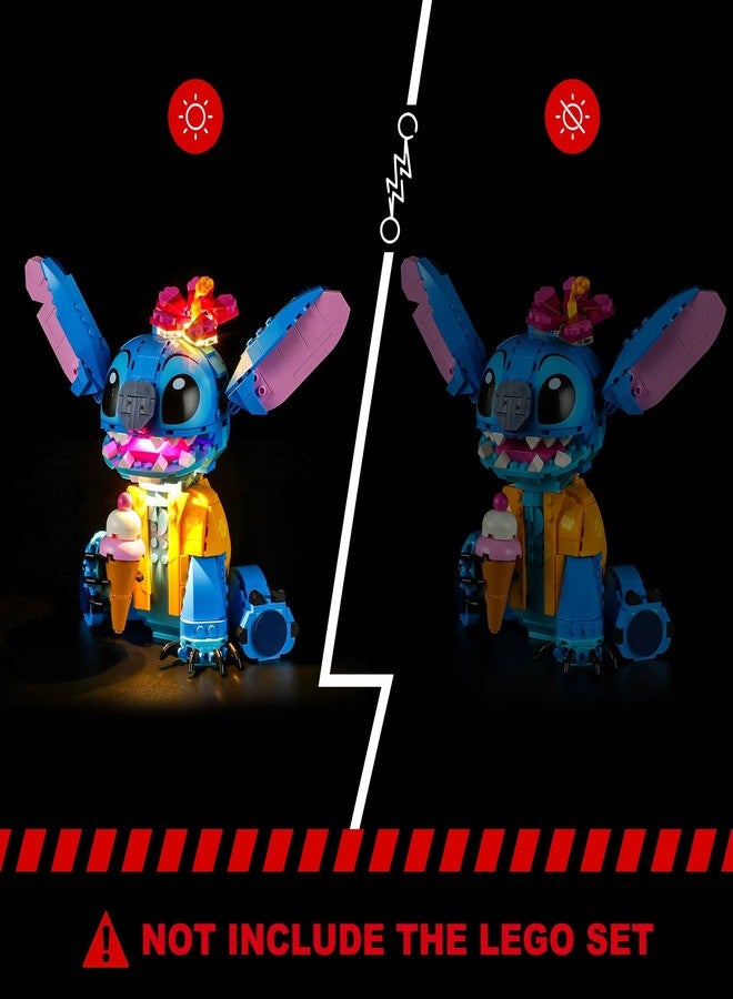 BRIKSMAX Led Lighting Kit for Lego-43249 Stitch - Compatible with Lego Disney Building Set- Not Include Lego Set - Image 4