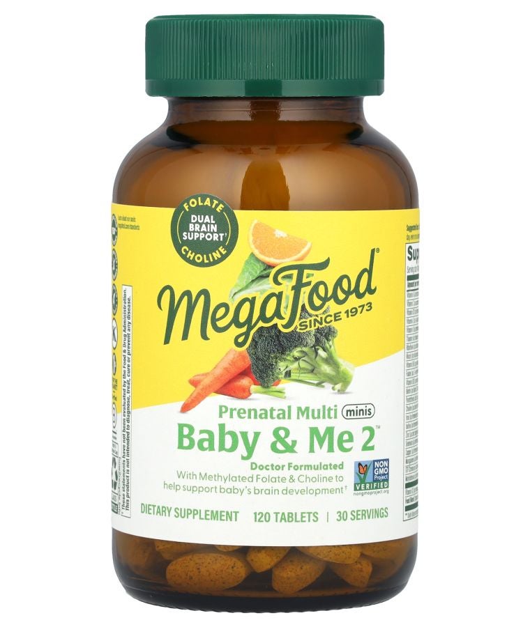 MegaFood Baby & Me 2™ Prenatal Multi Minis 120 Tablets