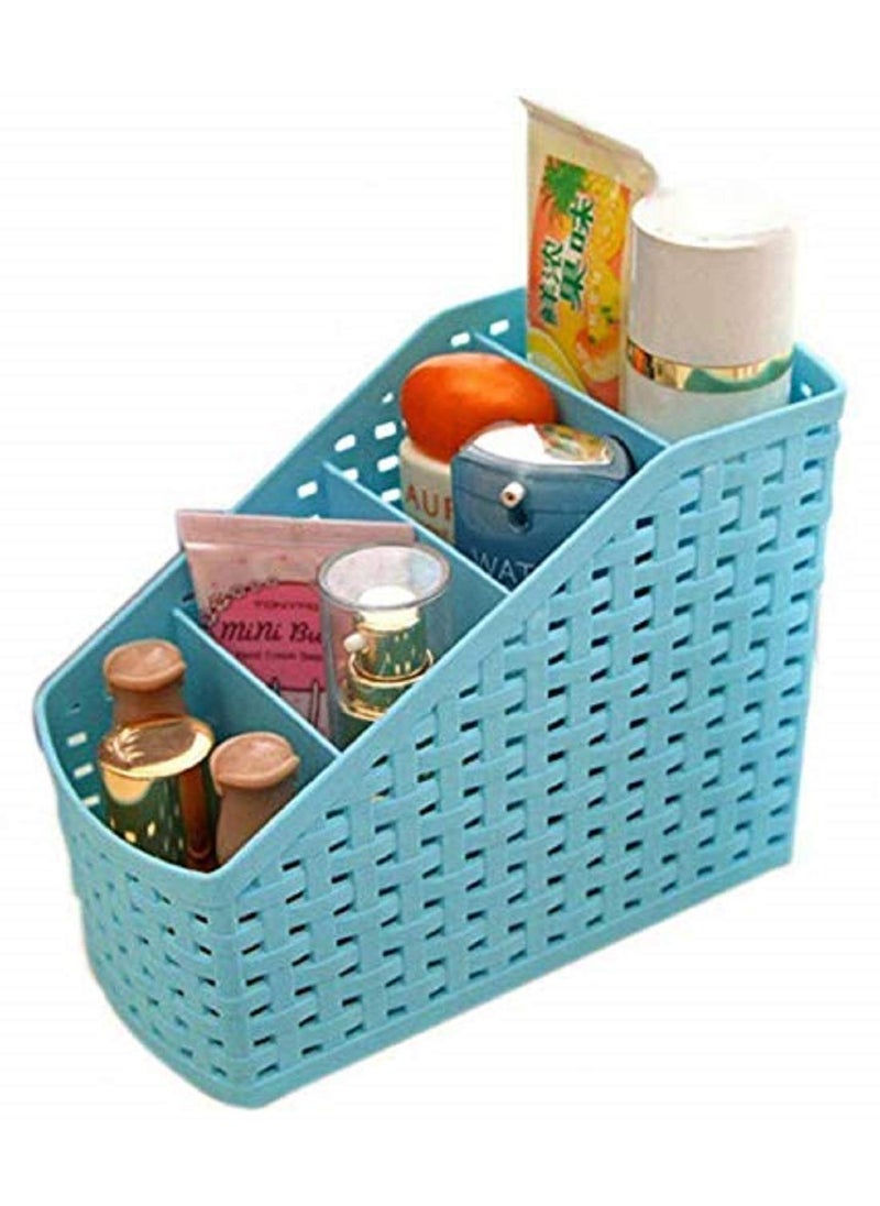 Kuber Industries Heart Home 1 Piece Plastic Multipurpose Storage Basket for Bathroom, Kitchen, Office (Multi) - CTHH010680  - Image 2