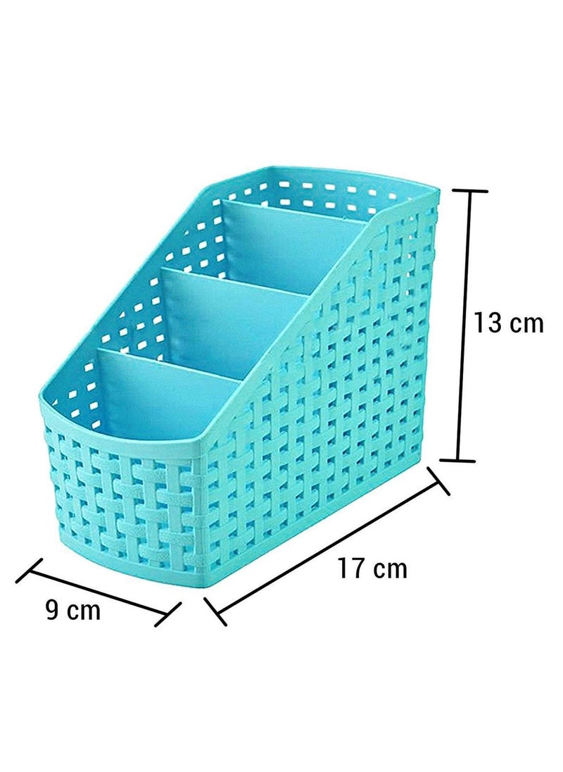 Kuber Industries Heart Home 1 Piece Plastic Multipurpose Storage Basket for Bathroom, Kitchen, Office (Multi) - CTHH010680  - Image 4