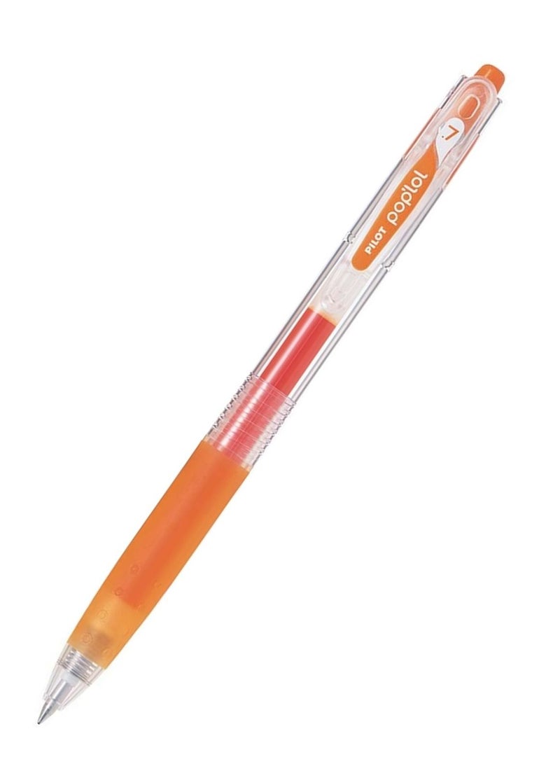 PILOT 4-Piece Gel Ink Roller Pen Orange Ink - Image 2