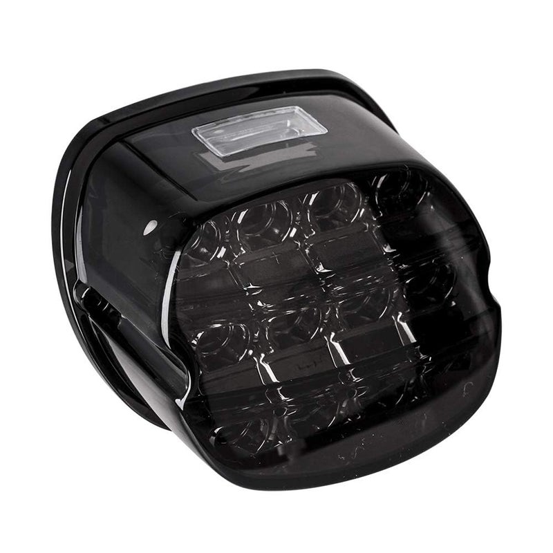 مصباح خلفي LED مدخن NTHREEAUTO للدراجات النارية، مصابيح الفرامل والقيادة متوافقة مع هارلي داينا رود كينج إليكترا جلايد ستريت بوب تورينغ