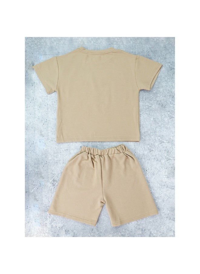 Brown Doggy Paw 2pcs Shorts set for Toddlers and Kids.-2-3Y - pzsku/Z2477CA834C72E629D926Z/45/_/1740398678/3d8beccb-9d27-4180-a85a-8e9f60a3a58f