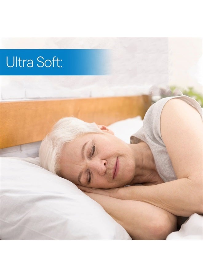 RMS Ultra Soft 4-Layer Washable and Reusable Incontinence Bed Pad - Waterproof Bed Pads, 34"X54"  - Image 5