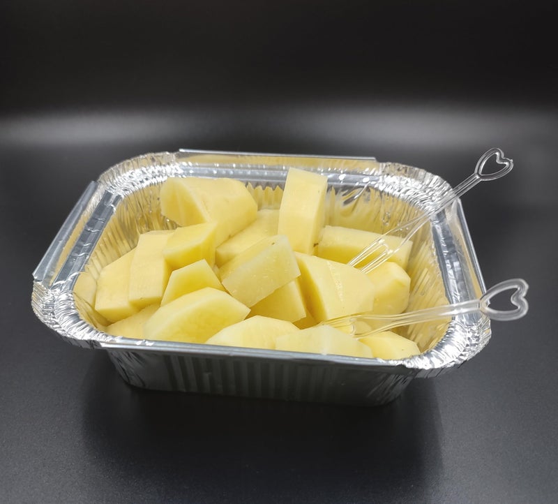 BOARNE 40 Pack Disposable Aluminum Foil Pans 4.7X5.7 with lids, Takeout Food Storage, Food Containers, Heavy Duty Baking Trays for Roasting and Cooking (4.7X5.7, 40 pack) - Image 5