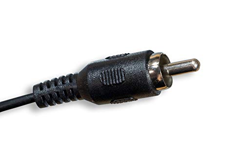 Cablelera Standard RCA Composite Video Cable M/12ft Audio Cable, Black (ZCAAFFMM-12) - Image 3