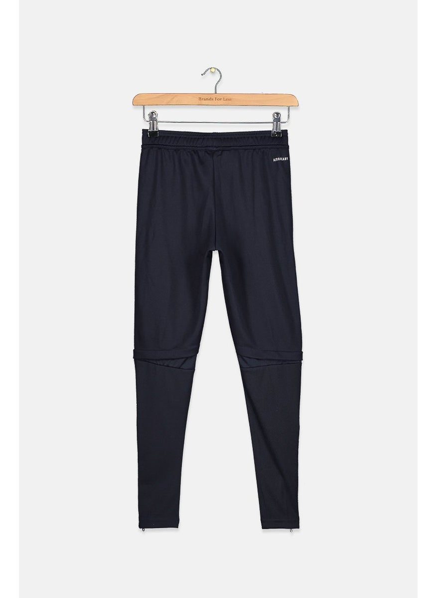 Adidas Kid Boys Regular Fit Training Sweatpants, Navy  - Image 2