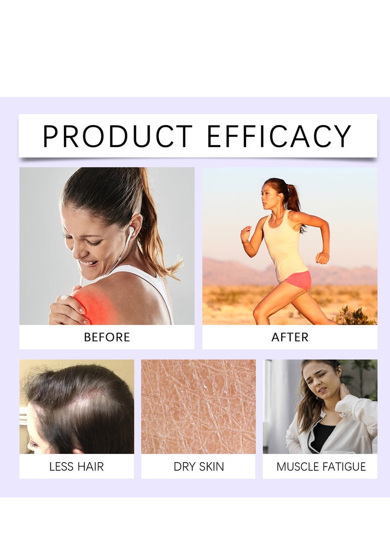 وودسليب زيوت تدليك بزيت اللافندر للعلاج بالتدليك، زيوت تدليك للمواعيد الليلية، زيت تدليك لالام العضلات، زيت جوا شا للاسترخاء والجسم، زيت اللافندر الطبيعي لشعر البشرة، زيت شعر عطري للنساء والرجال - Image 3