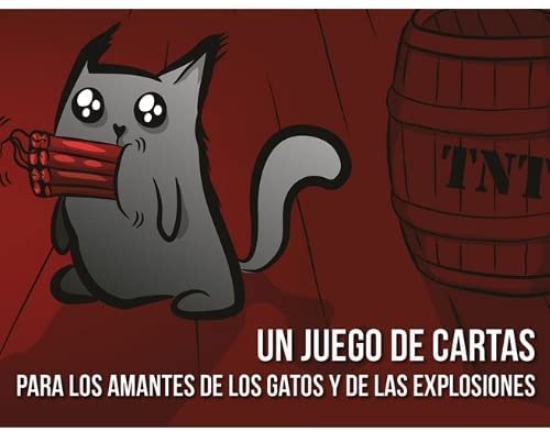 Exploding Kittens Edicion Original Spanish Version - 2-5 Jugadores - Edades 7+ - Juego de 15 Minutos - Juego de Cartas de Alto Riesgo - Juego de Fiesta, Noche de Juegos Familiar, para Niños y Adultos - Image 3