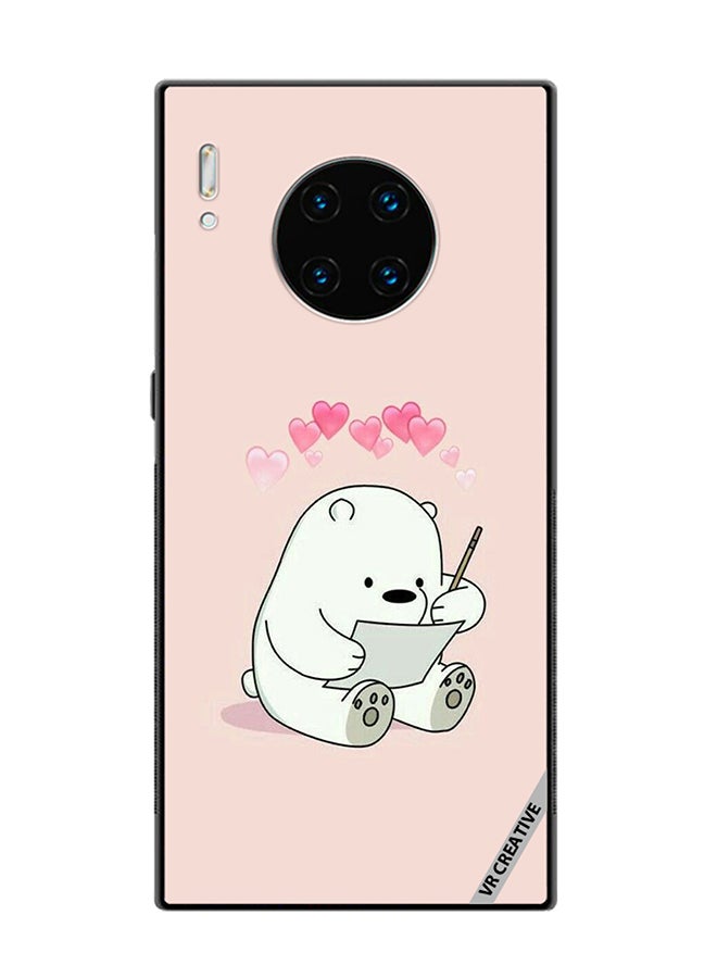 VR CREATIVE Protective Case Cover For Huawei Mate 30 Pro Cute Teddy Design Multicolour - Image 1