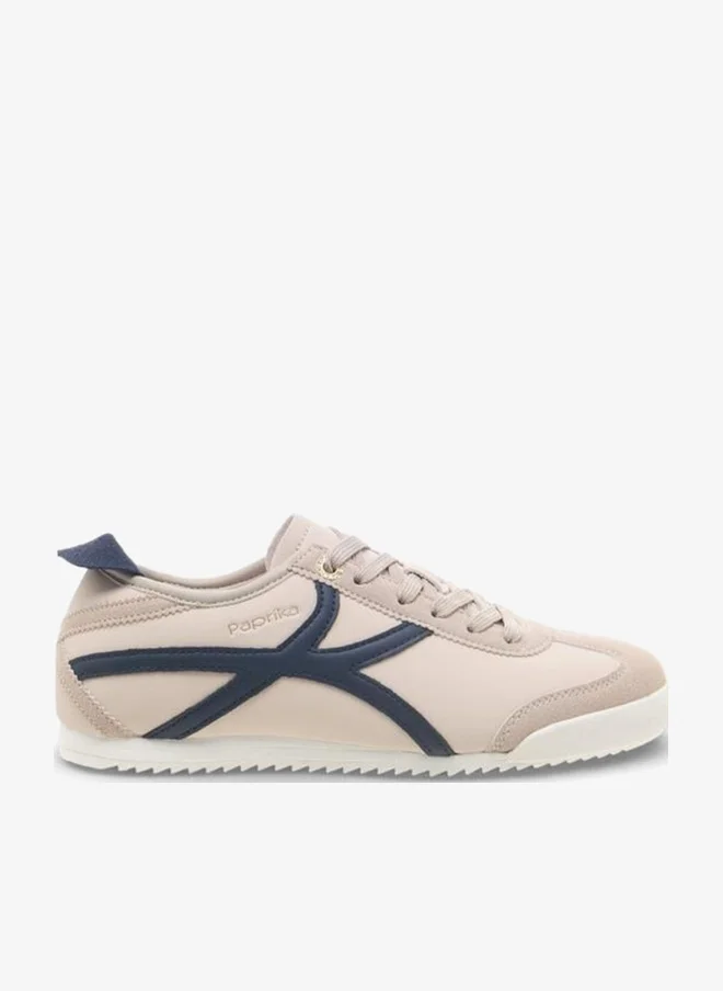 بابريكا Women Lace-Up Ankle Sneakers
