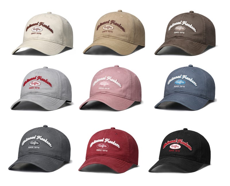Letter Cap Women Korean Summer Outdoor Sun Protection Hat Cotton - Image 2