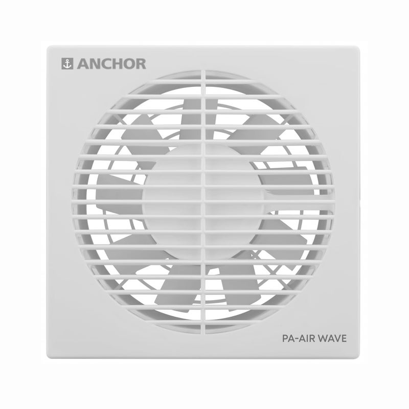 Anchor by Panasonic Air Wave 150mm Exhaust Fan, Pipe Series Exhaust Fan for Kitchen, Bathroom, Cutout Size 152mm Dia., White - Image 5