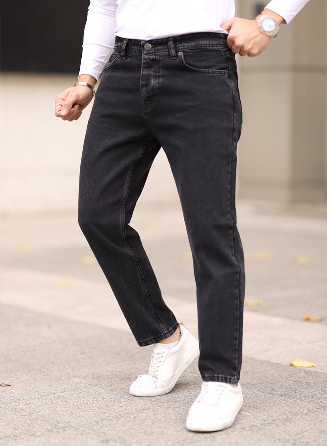 trendyol Black Boyfriend Jeans - Image 1