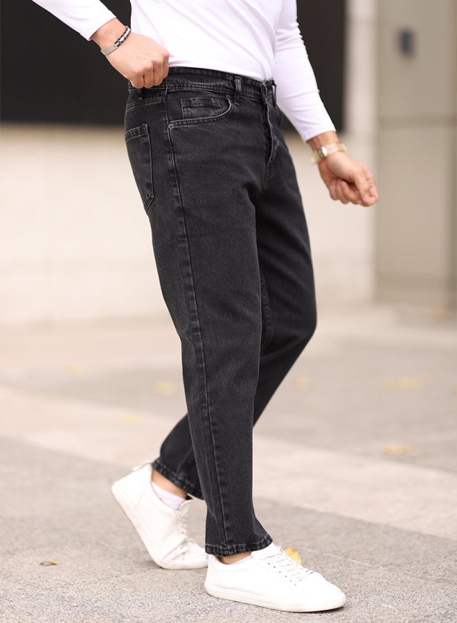 trendyol Black Boyfriend Jeans - Image 3