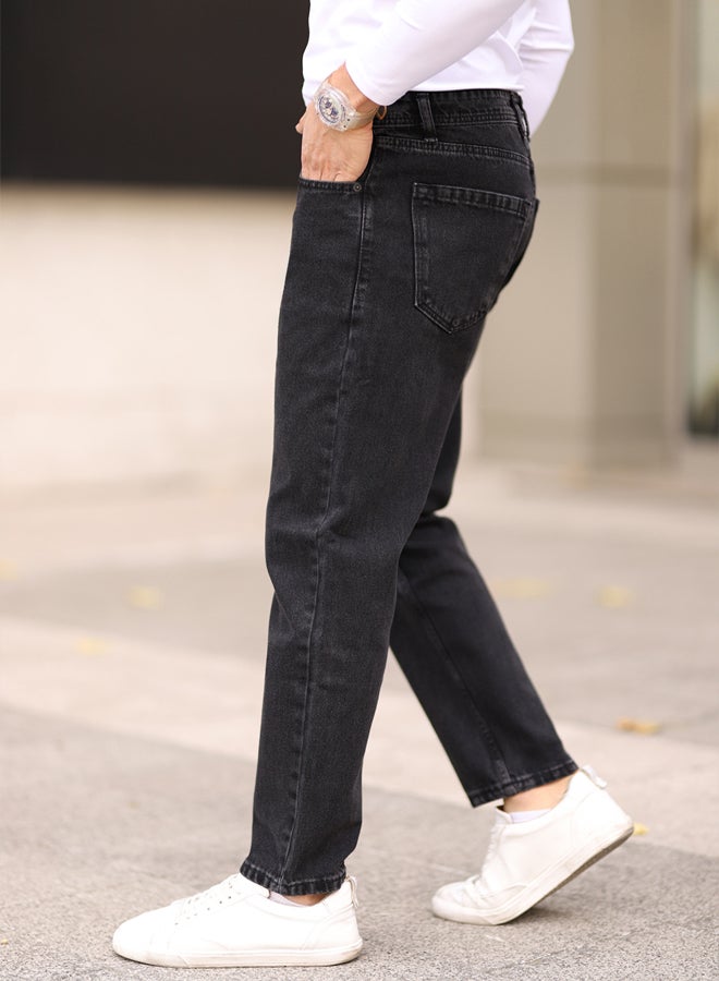 trendyol Black Boyfriend Jeans - Image 4