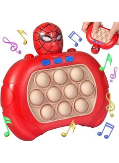 Generic Spider Quick Push Pop Game, Multicolor Fidget It Toys Pro for Kids Adults, Handheld Game Fast Puzzle Game Machine, Push Bubble Stress Toy Relief Party Favors,Gift for Girls and Boys-Assorted Colors 