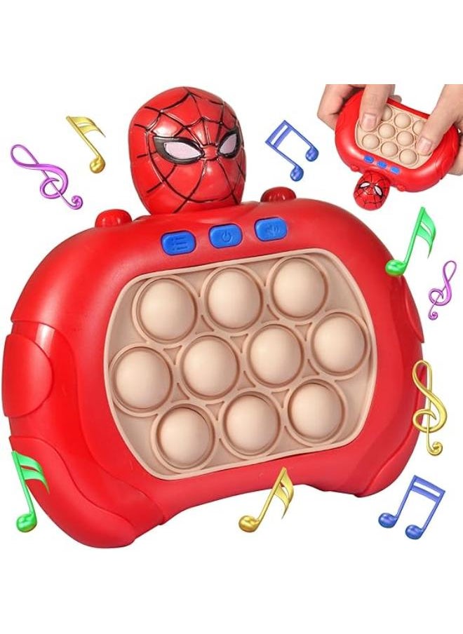 Generic Spider Quick Push Pop Game, Multicolor Fidget It Toys Pro for Kids Adults, Handheld Game Fast Puzzle Game Machine, Push Bubble Stress Toy Relief Party Favors,Gift for Girls and Boys-Assorted Colors 