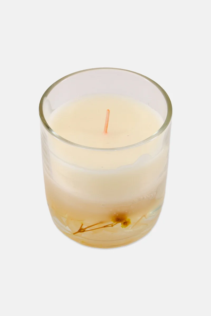 موي موتشو Gardenia Scented Gel Candle, Beige