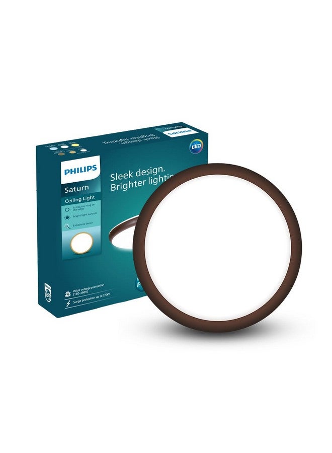 PHILIPS 24W LED Surface Ceiling Light | Decorative Saturn Ceiling Light for Home| Warm White, Pack of 1 - Image 1