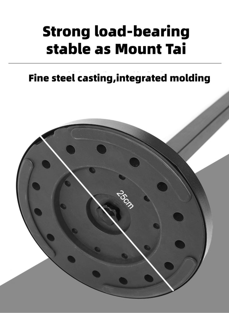 FlashHawk Speaker Stands Pair for Satellite & Bookshelf Speakers - Suitable For Samsung SWA-9500S, Q990F, Q990D/C/B, Q930F, Q930D/C/B, 9100S, 950T, 950A  - Extends 80cm to 130cm - Easy DIY Assembly - Image 5