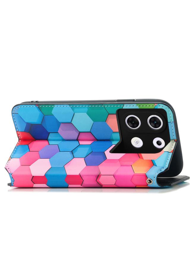 Zaboon Case For Infinix Zero 30 5G CaseNeo Colorful Magnetic Leather Phone Case - Image 3