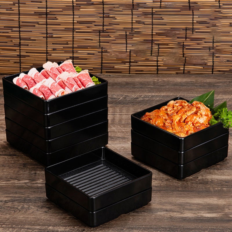 🍽️ صواني تقديم من الميلامين للطعام تصميم أنيق ومتينا بمظهر ناعم - Image 5