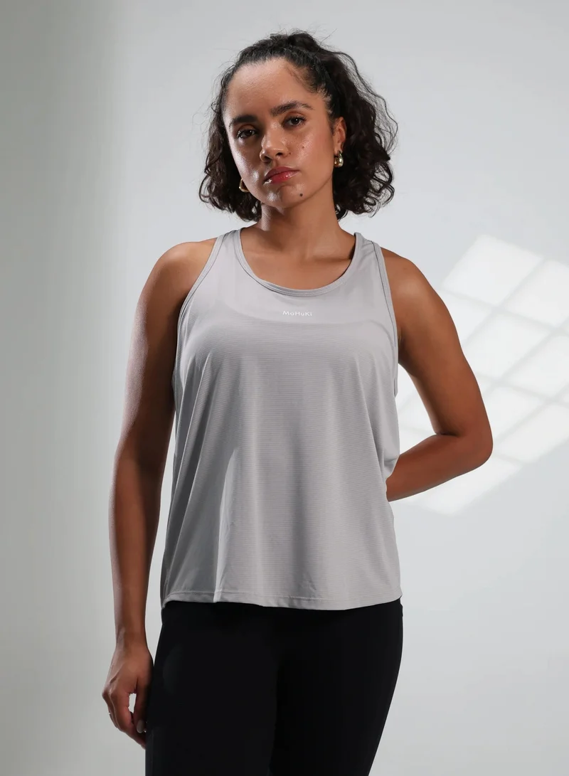 موهوكي موهوكي توب رياضي Active Singlet - رمادي