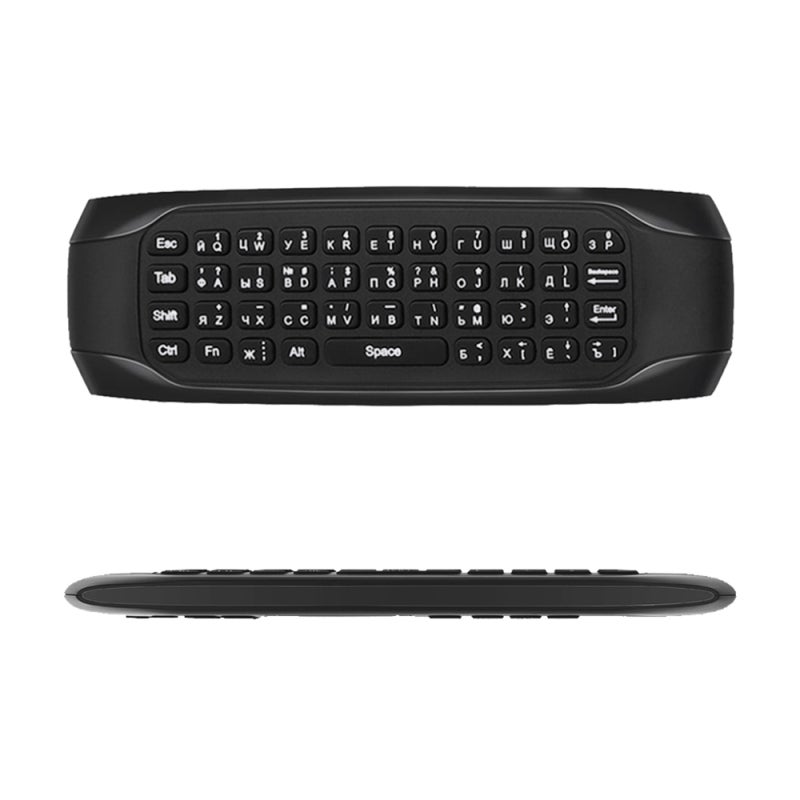 Wireless Remote: 2.4G Connection, Plug Play, 10M Range - 6-Axis Gyro Sensor, Air Mouse Function - Backlit Voice Control for Smart TV, Android Box, Home Media Devices - Image 2