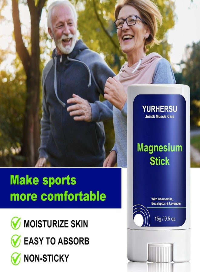 YURHERSU Magnesium Body Butter, Body Moisturizing Stick Nighttime Magnesium Cream, Deeply Nourishing Soft Smooth Skin Care Cream, Lightweight Magnesium Cream for Sleep, Reduce Stress, and Joint Care - Image 3