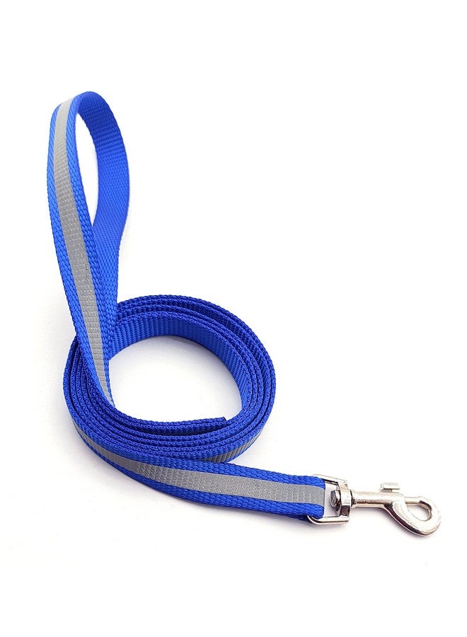 طوق عاكس للسلامة للكلاب من الراديوم للجراء مقاس 15 مم مع جرس للقطط والقطط الصغيرة مقاس 0.5 بوصة للكلاب الصغيرة (لون أزرق) - Image 2