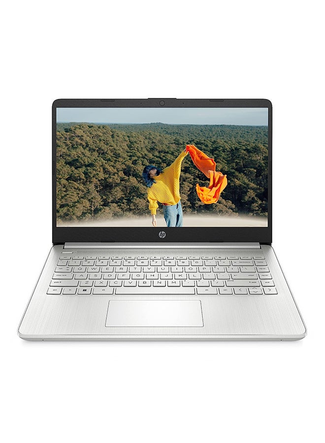 Newest 2023 14s (Upgraded Version) Laptop With 14-Inch Display, Celeron Processor/4GB RAM/256GB SSD/Windows 11 Best For Students English/Arabic Silver
