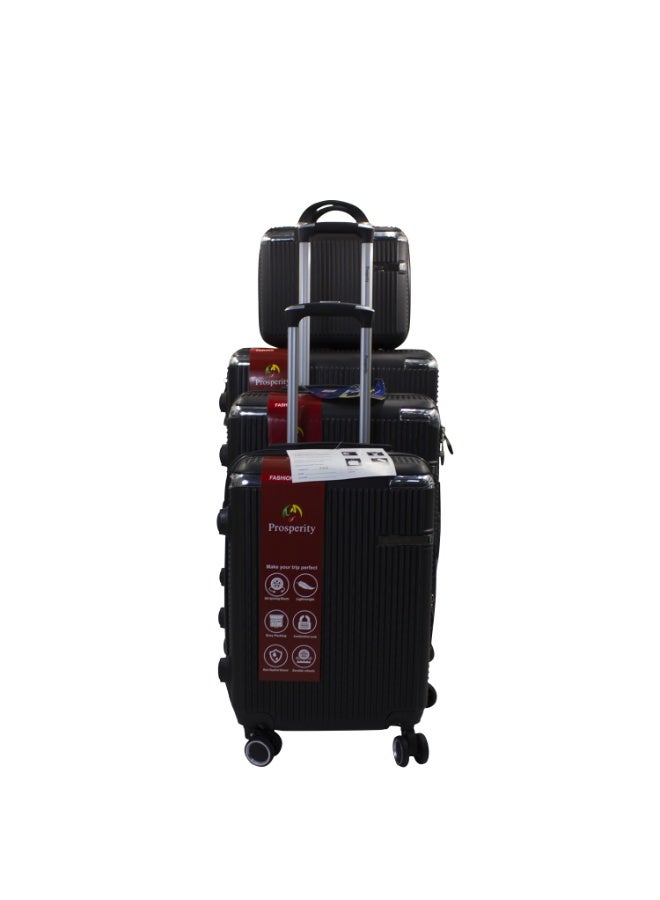 الازدهار أمتعة Prosperity المتميزة القابلة للتوسيع مع 8 عجلات صامتة، خفيفة الوزن من مادة ABS+PC، مقاسات متعددة للسفر الفاخر - Image 1
