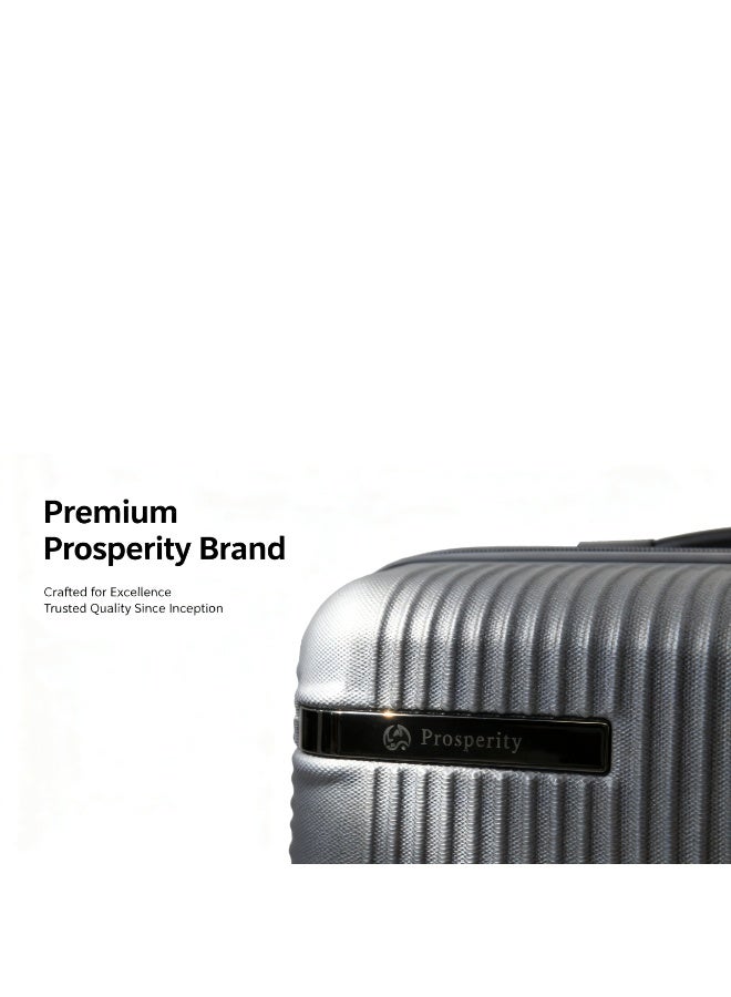 الازدهار أمتعة Prosperity المتميزة القابلة للتوسيع مع 8 عجلات صامتة، خفيفة الوزن من مادة ABS+PC، مقاسات متعددة للسفر الفاخر - Image 5