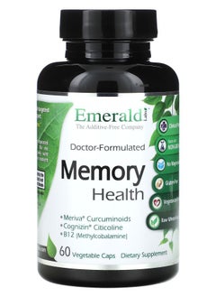 Emerald Laboratories Memory Health 60 Vegetable Caps 
