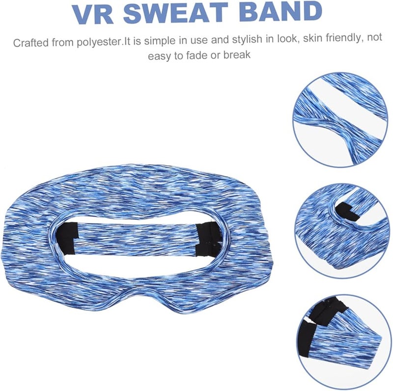 Black Quick Drying Breathable VR Eye Mask Cover Sweat Resistant For Comfortable Gaming - Image 4
