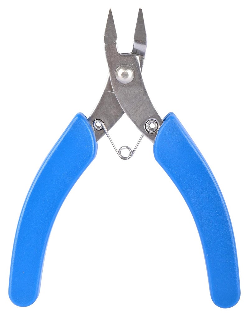Yamato Stainless Steel Mini Diagonal Nipper Blue - Image 2